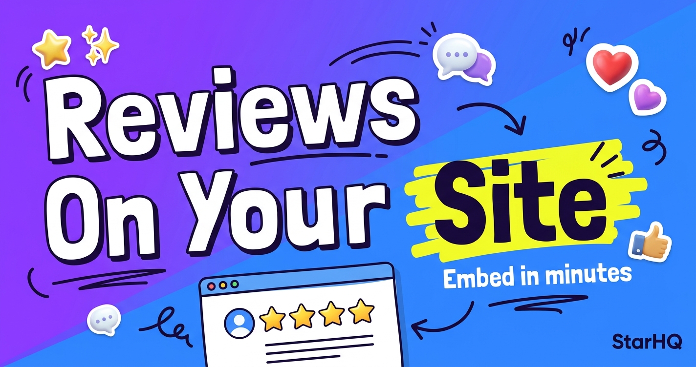 How to Add Reviews to Your Website (2026)