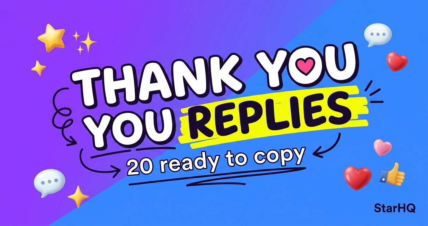 Thank You for Your Feedback Replies & Examples (2026)