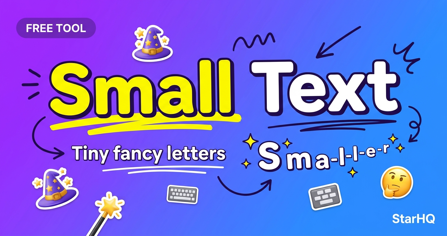 Small Text Generator