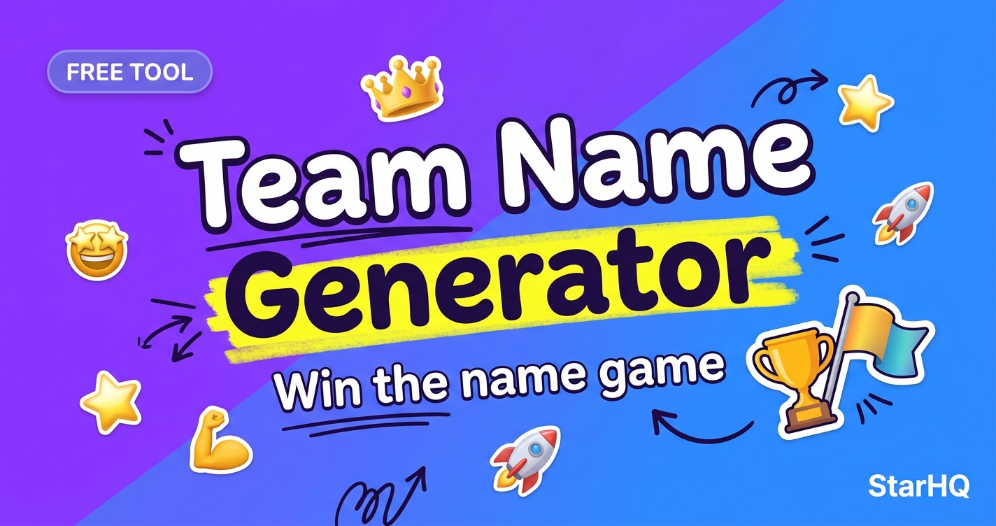 Team Name Generator
